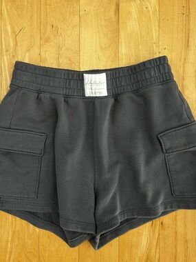 Hollister Blue Grey Cargo Pocket Shorts